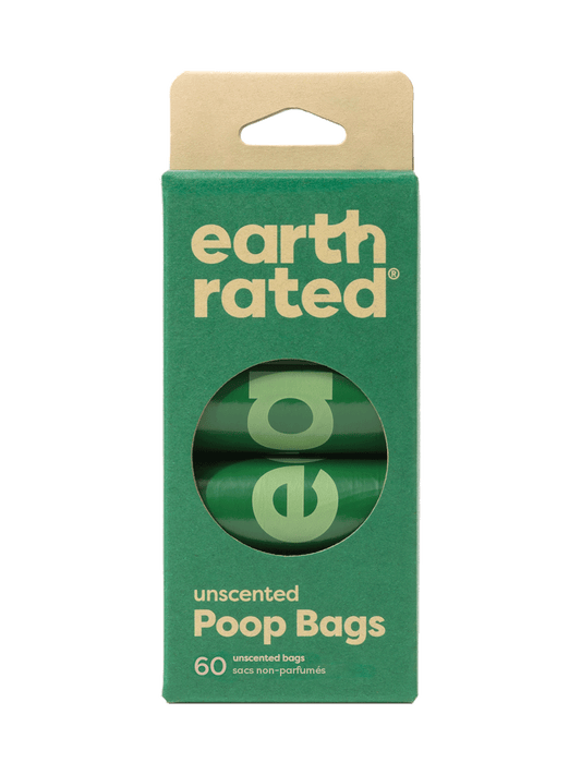 Bolsas para heces Earth Rated sin aroma – 4 rollos
