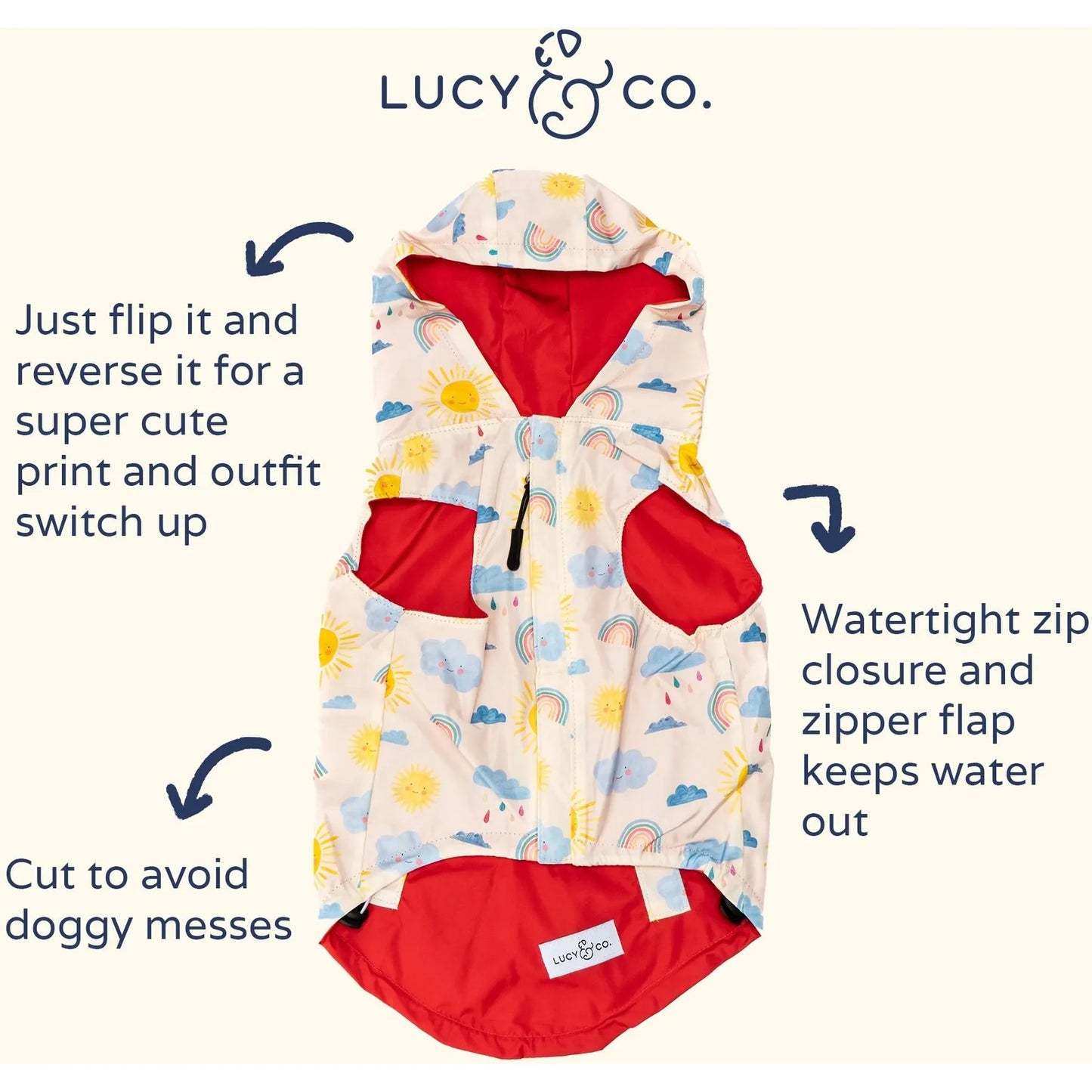 Capa Reversible Rain or Shine