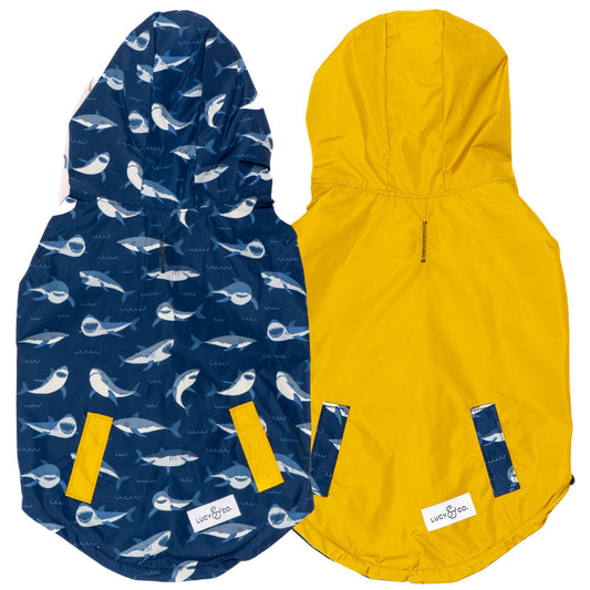 Capa Reversible Shark Attack