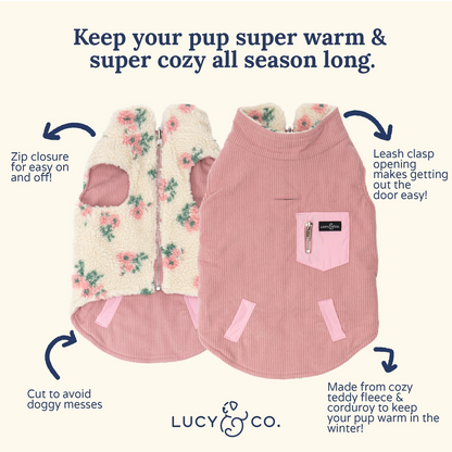 Chaleco Revesible In Full Bloom