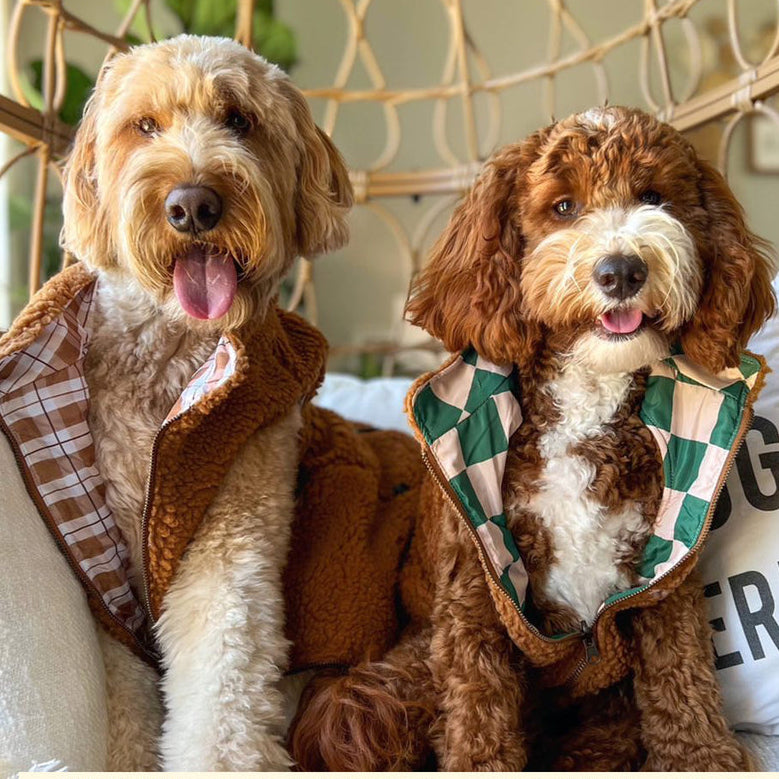 Chaleco Revesible Plaid Hike