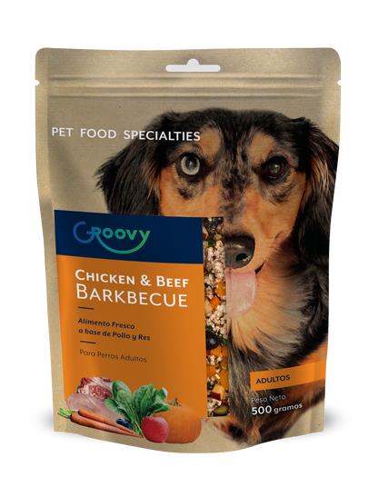 Chicken & Beef Barkbecue (Adultos)