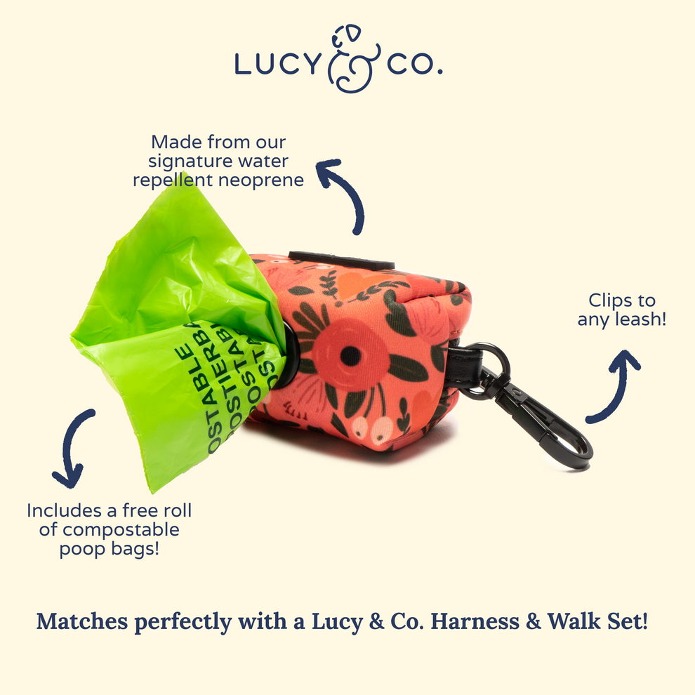 Dispensador de Bolsas Posy Pink