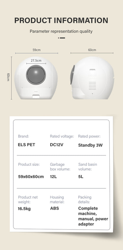 Automatic Cat Litter Box G2