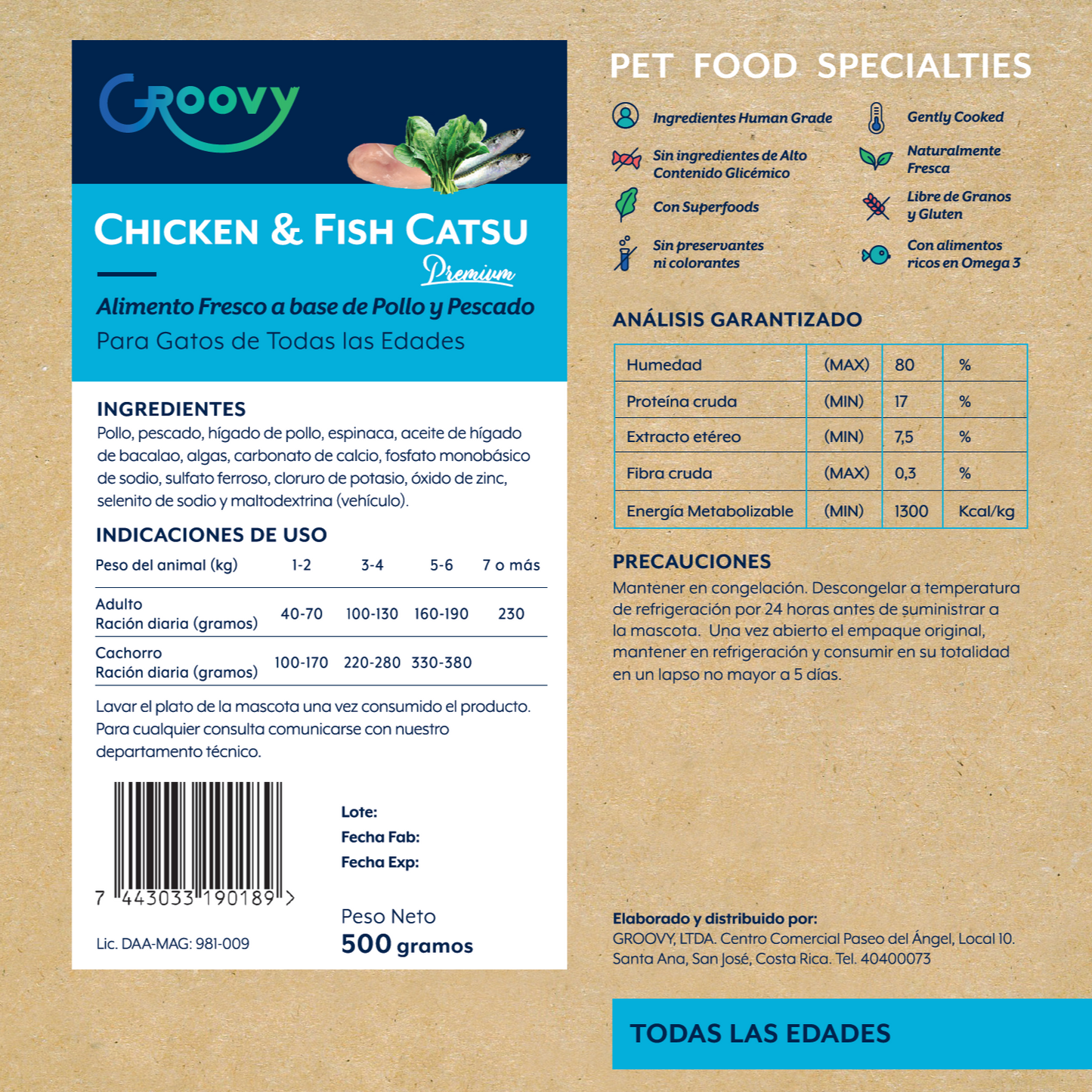 Chicken & Fish Catsu