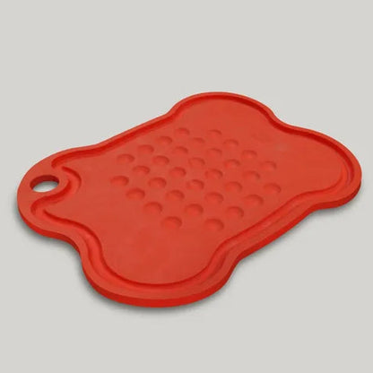 Bone Platter Rojo Large