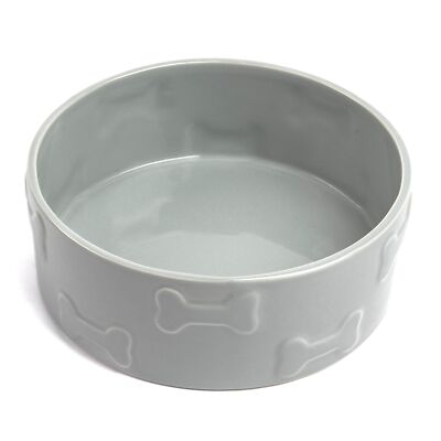 Manor Grey Large Bowl