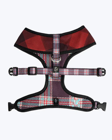 Pechera Reversible Holly Jolly Plaid