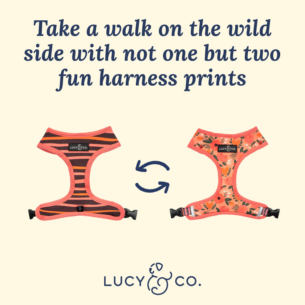 Pechera Reversible Posy Pink