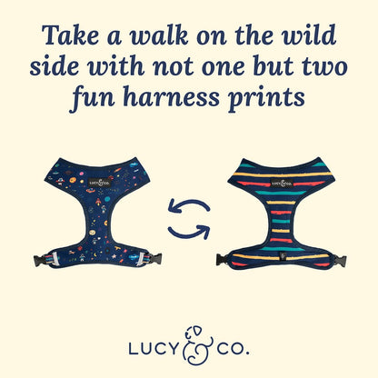 Pechera Reversible Space Doodle