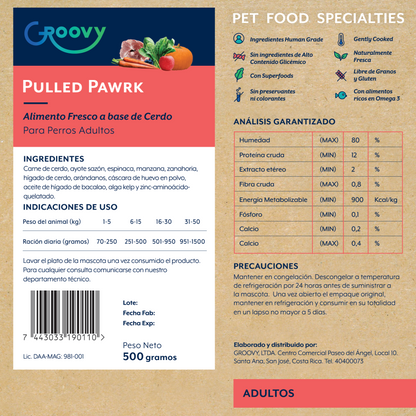 Pulled Pawrk (Adultos)