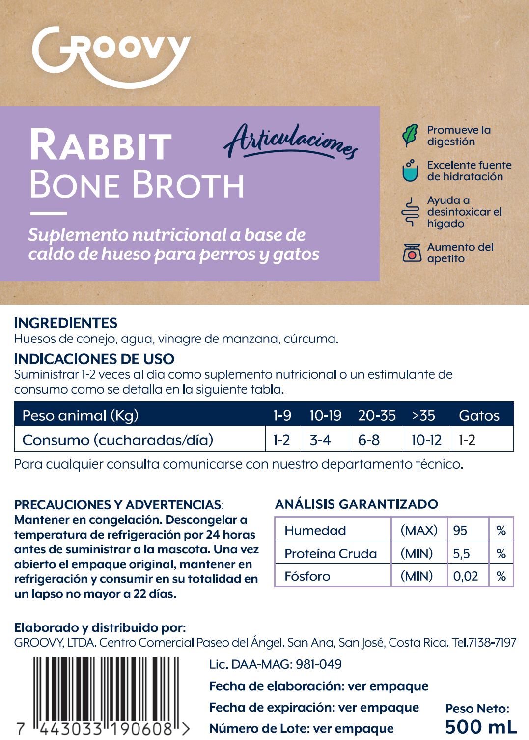 Rabbit Bone Broth
