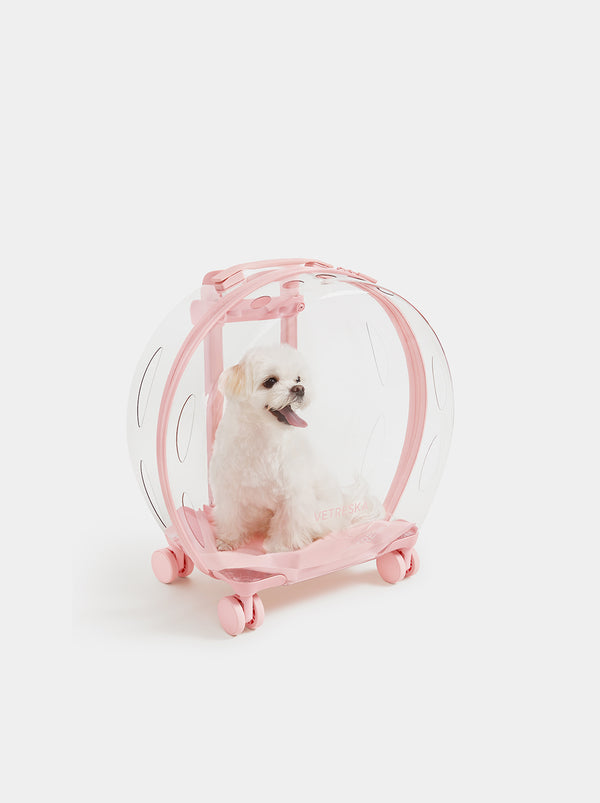 Carrier Bubble Pet Rosado