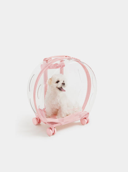 Carrier Bubble Pet Rosado
