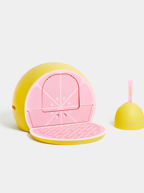 Litera para Gato Toronja