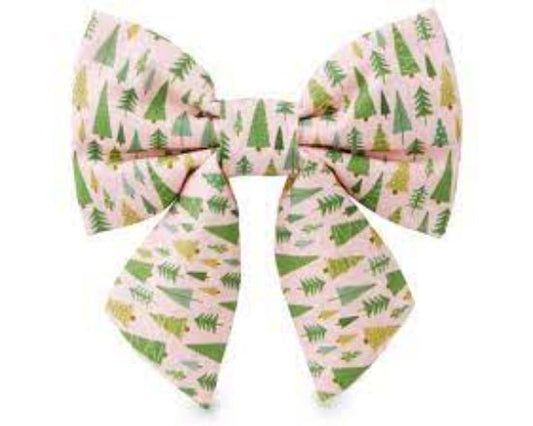 Spruced Up Lady Dog Bow